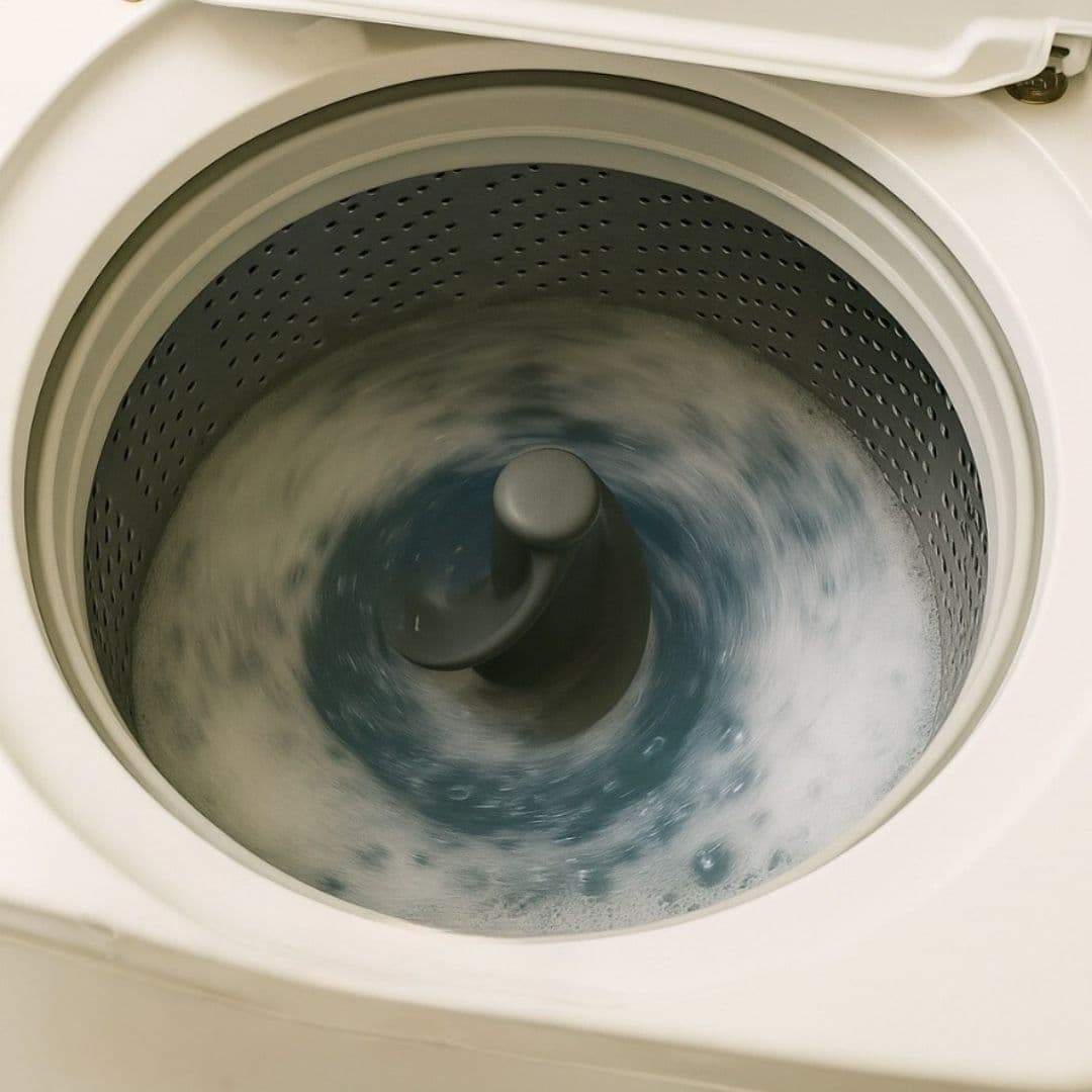 Is your laundry coming out with white patches? it might be the spin cycle, detergent, or filter